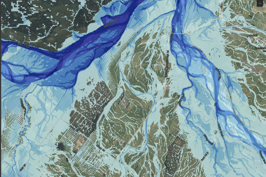 Hokitika map web